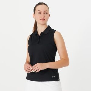 NWT Nike Dri-FIT Victory Women's Sleeveless Golf Polo